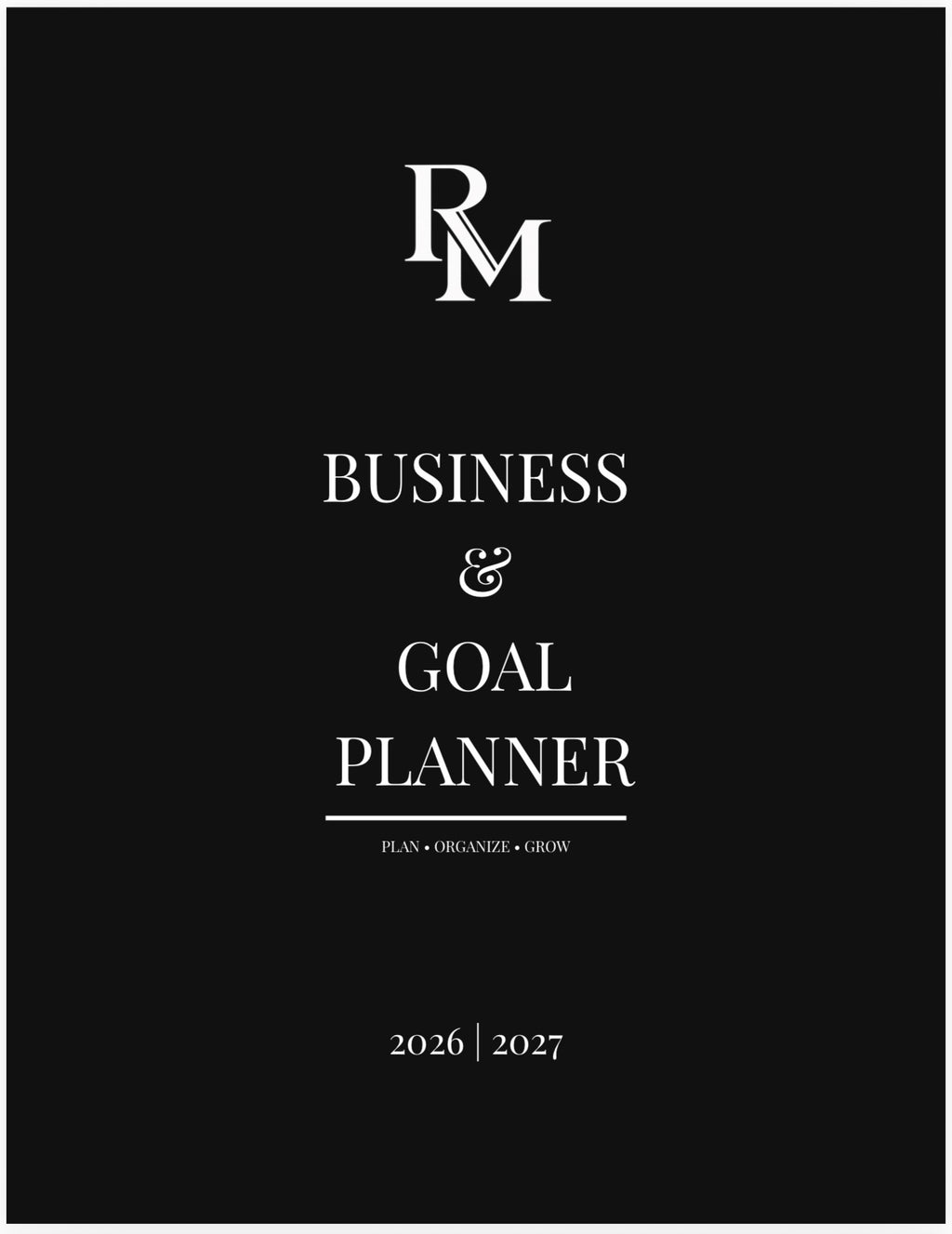 Digital Business Planner