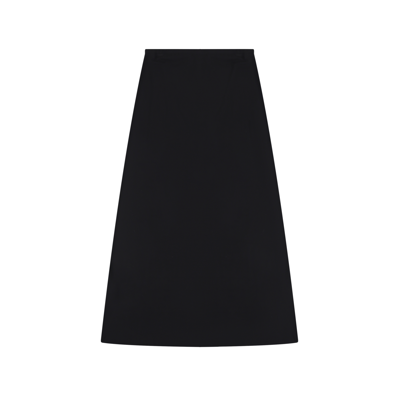 Solid Color Knit Maxi Skirt