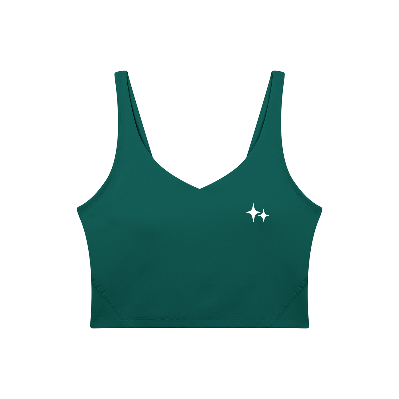 Women's V-Neck Yoga Sports Bra
