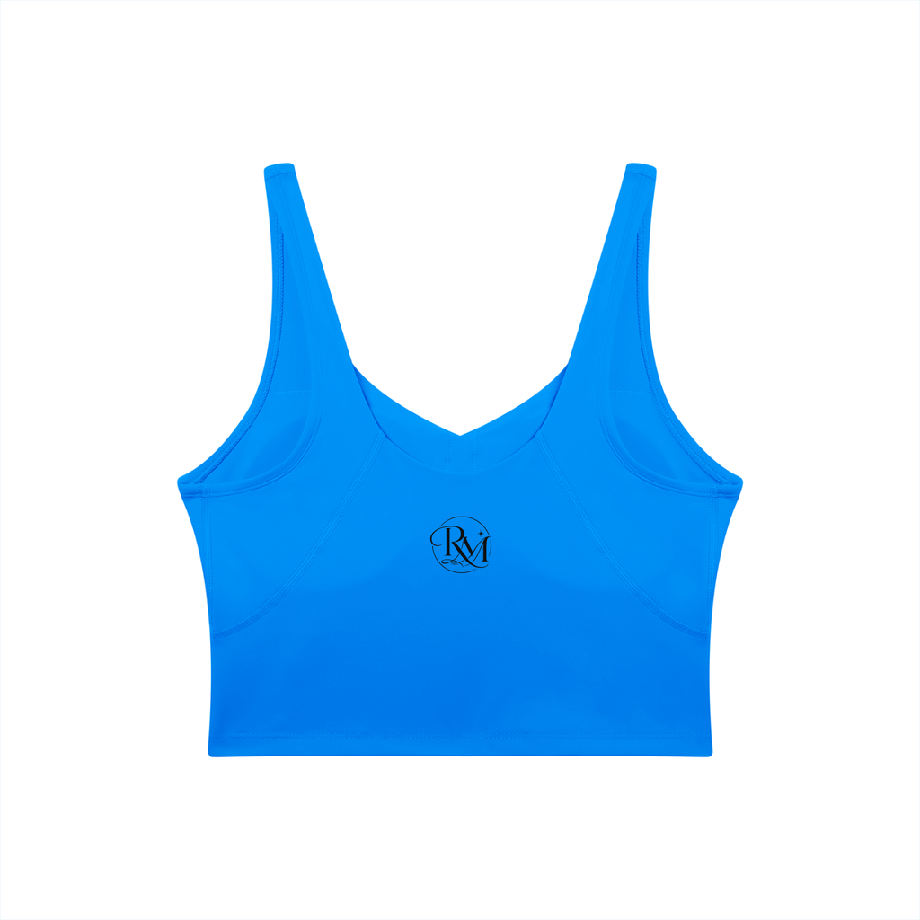 Women's V-Neck Yoga Sports Bra