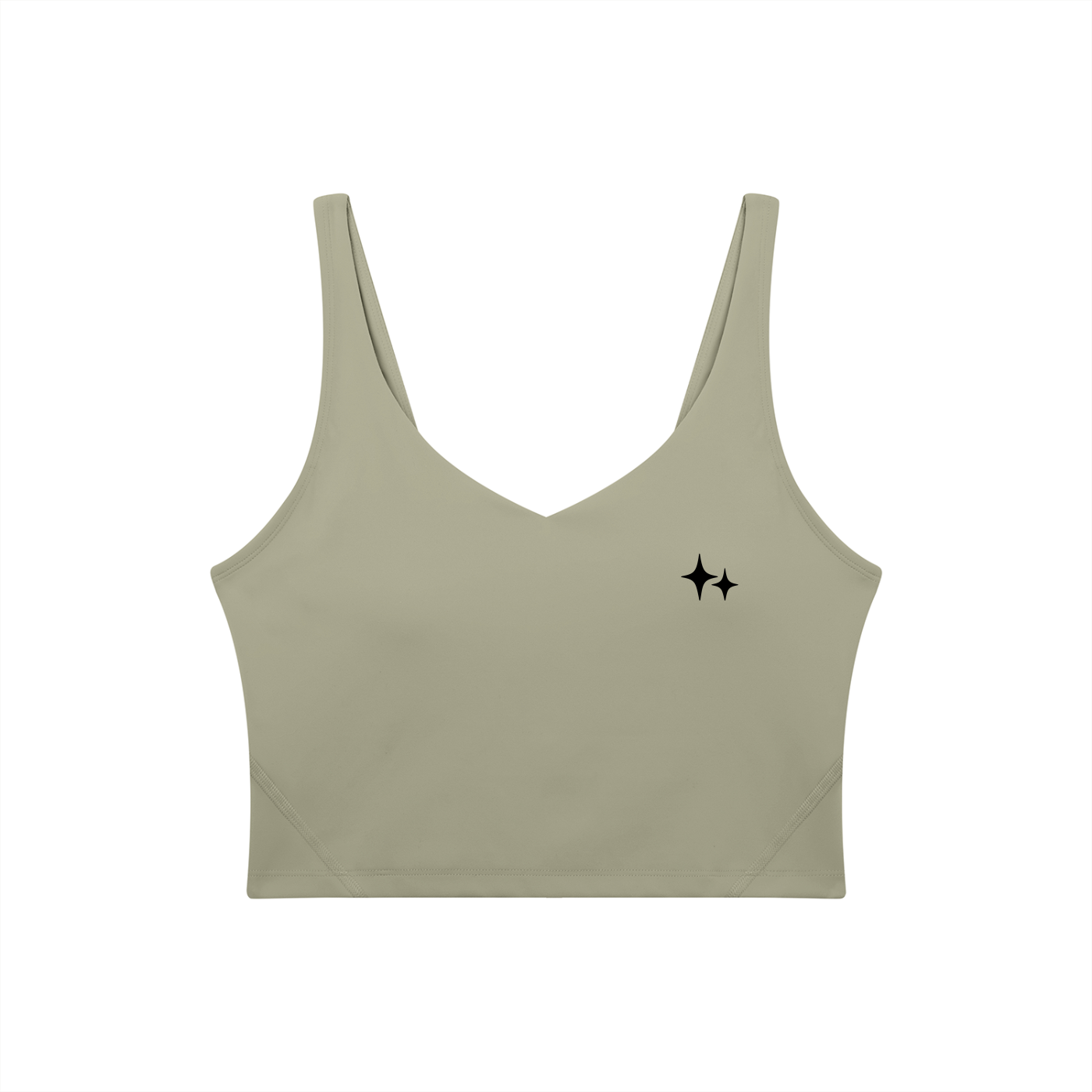 Women's V-Neck Yoga Sports Bra