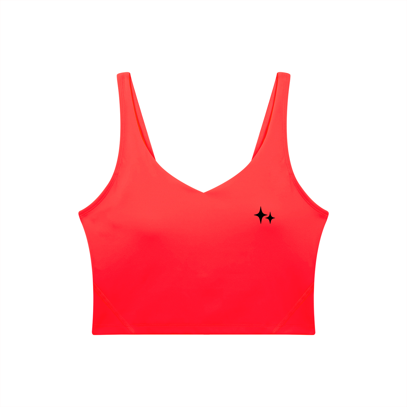 Women's V-Neck Yoga Sports Bra