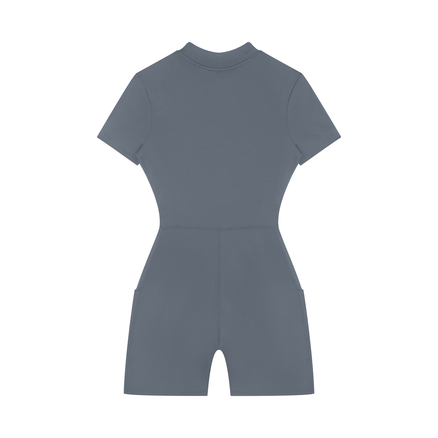 RM Women's Quarter-Zip Short Sleeve Romper