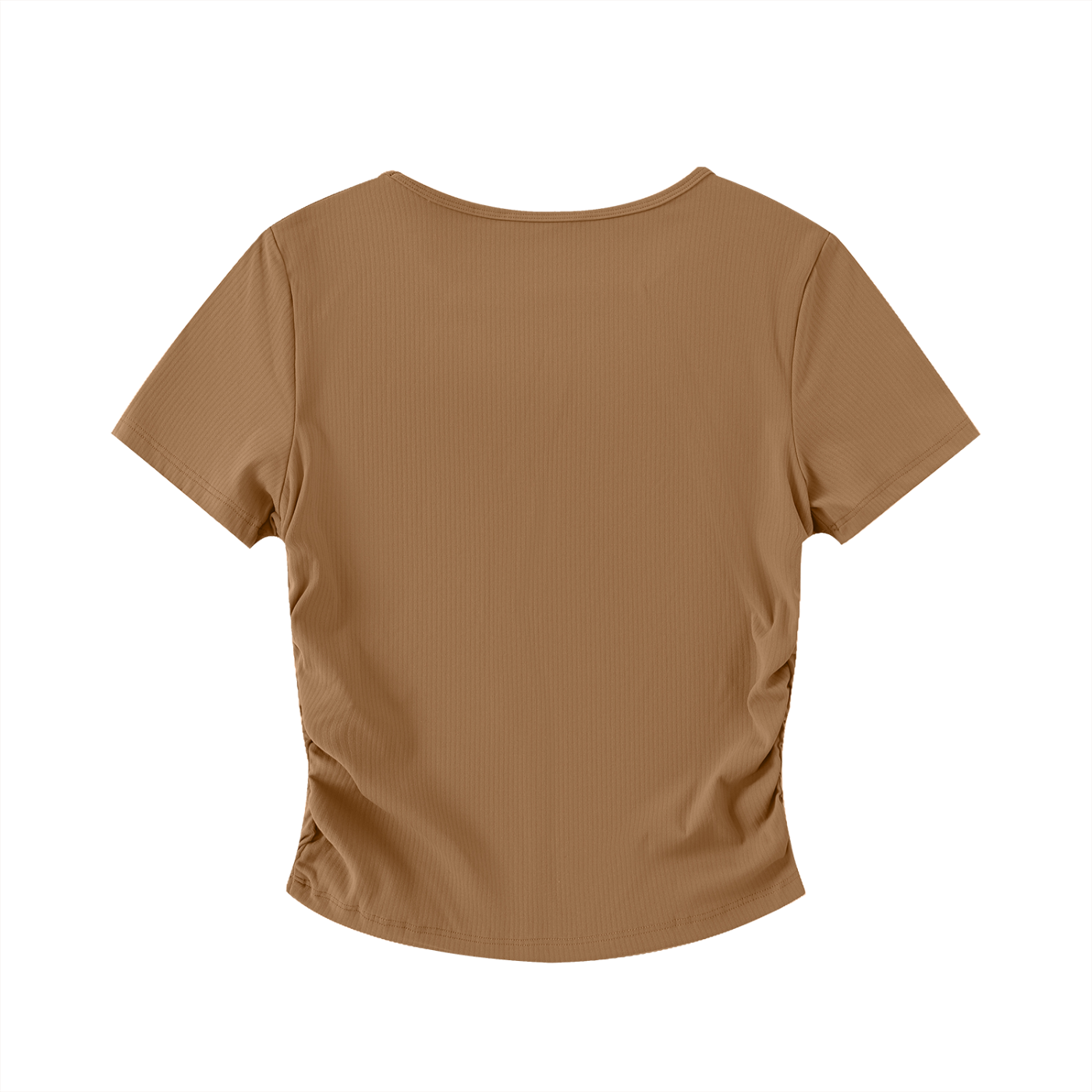 RM Ruched Bodycon Crop Top