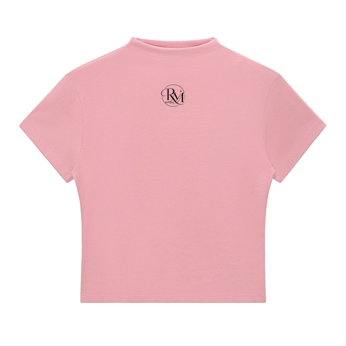 RM Essential Slim Fit Mock Neck T-Shirt