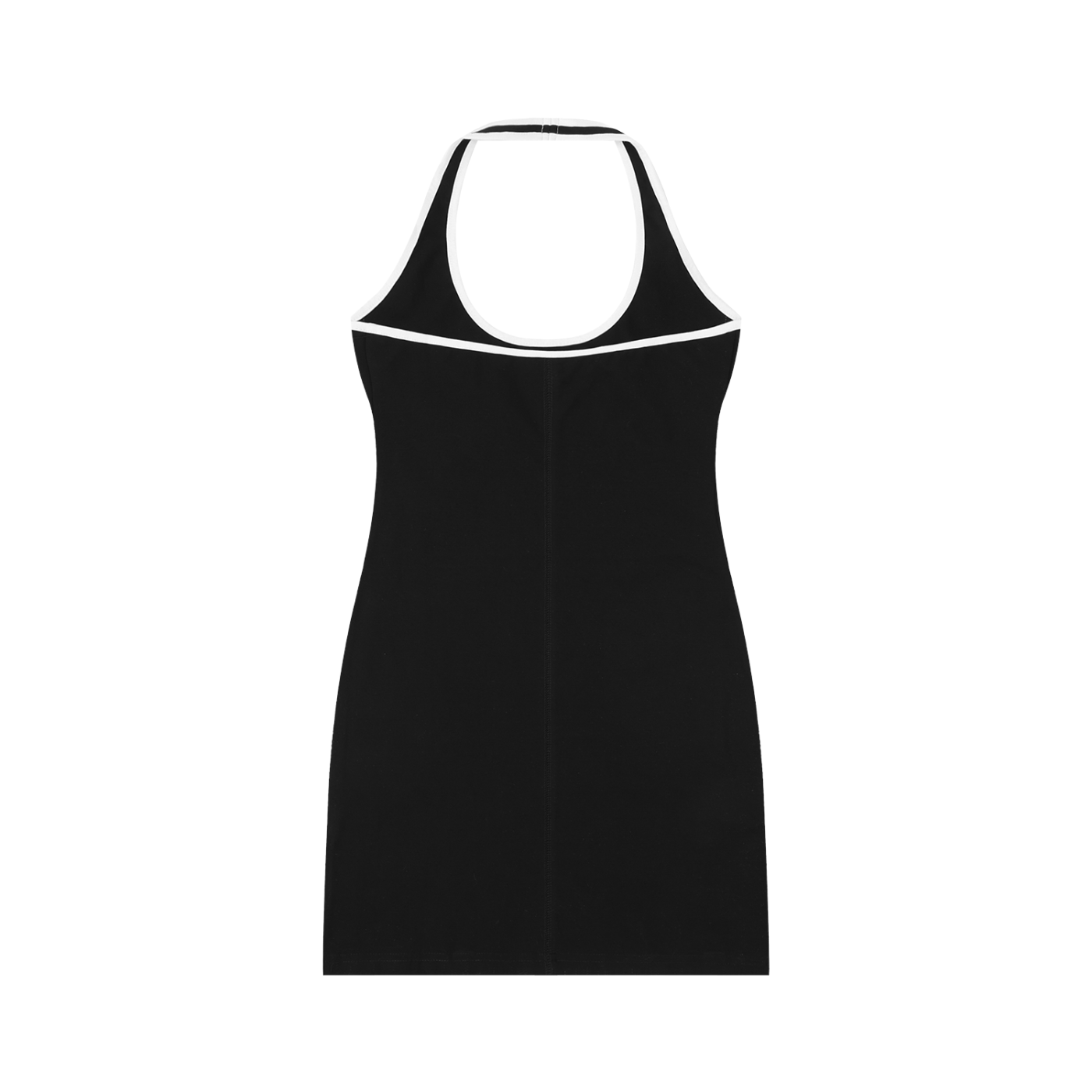 RM Binding Tight Halter Dress