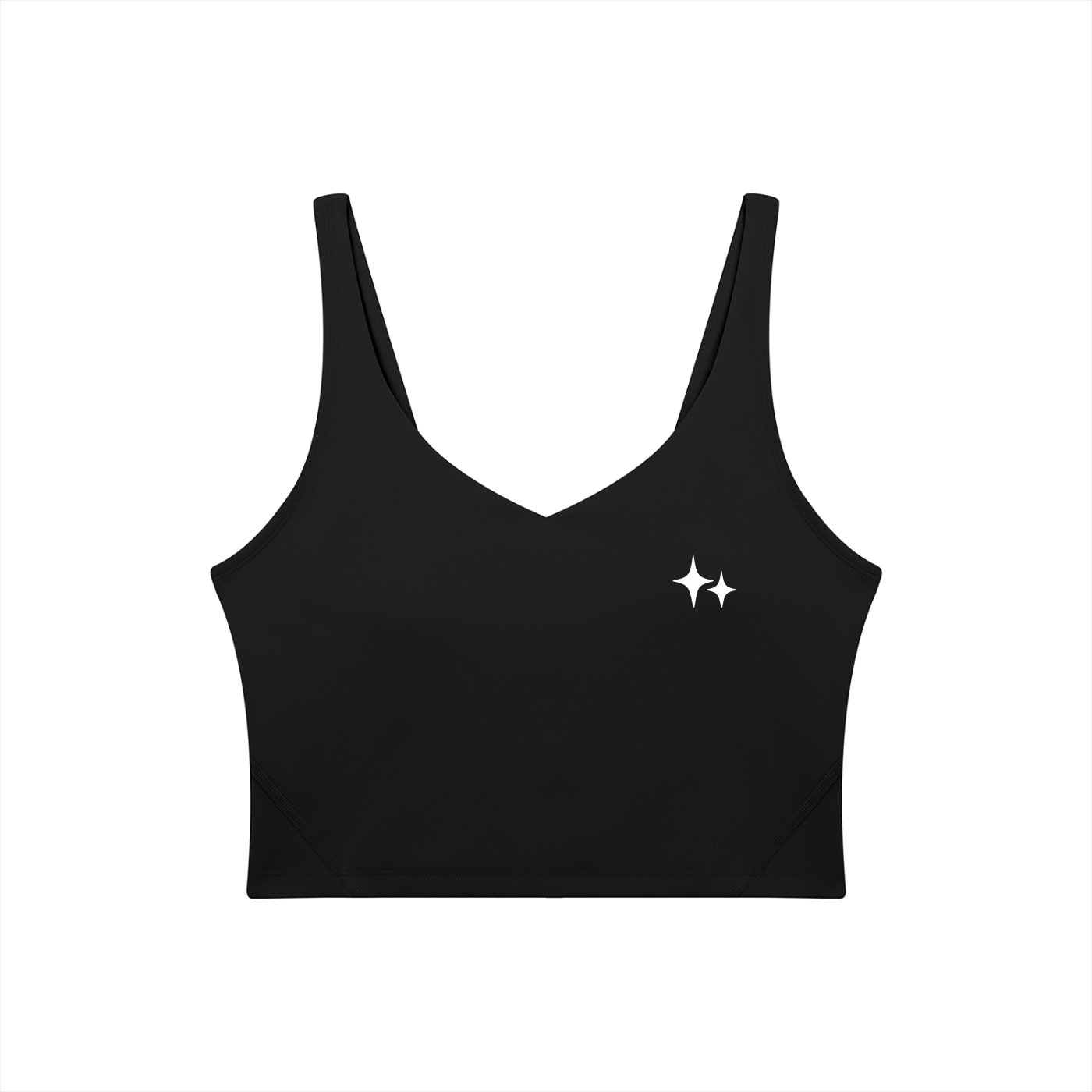 Women's V-Neck Yoga Sports Bra