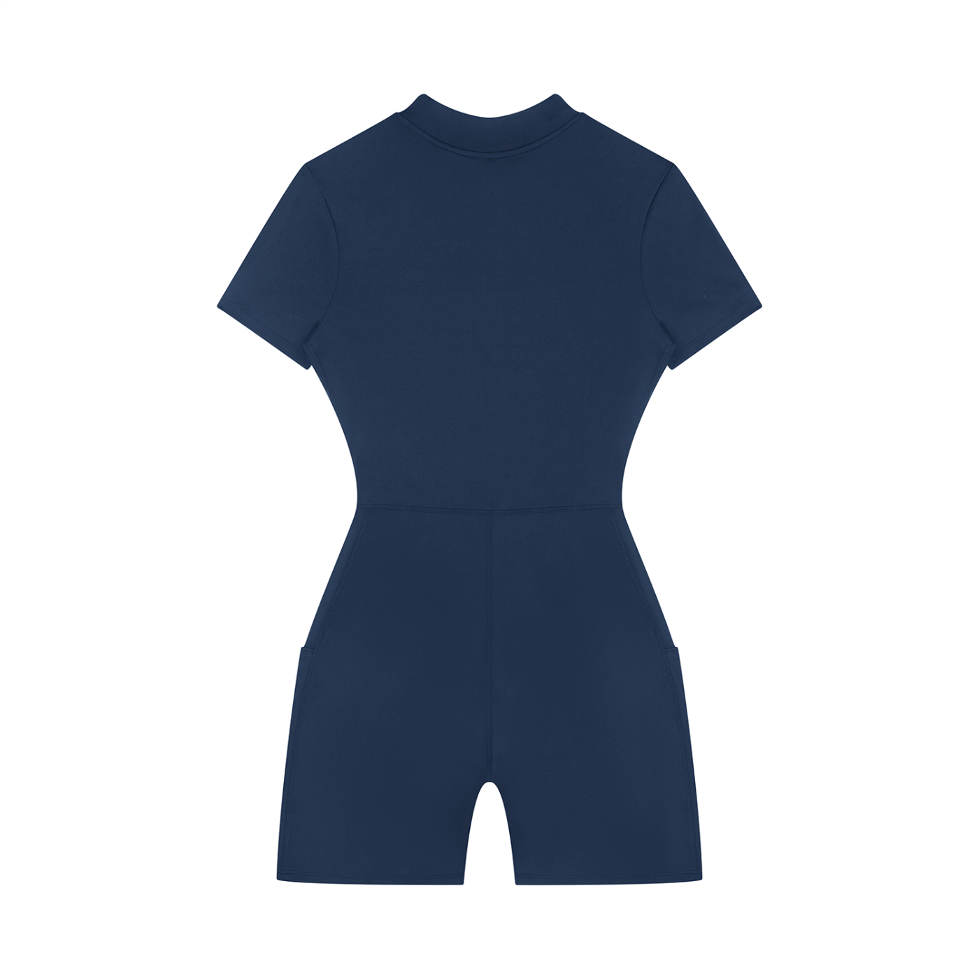RM Women's Quarter-Zip Short Sleeve Romper