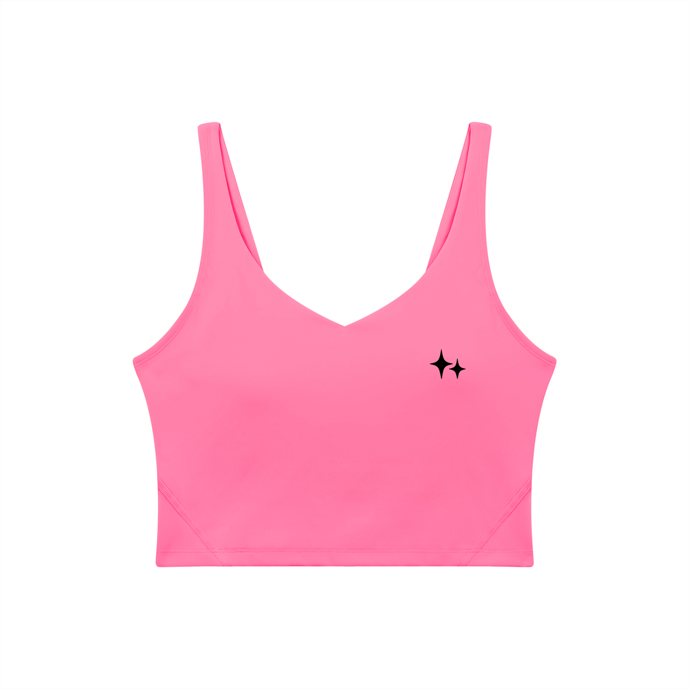 Women's V-Neck Yoga Sports Bra