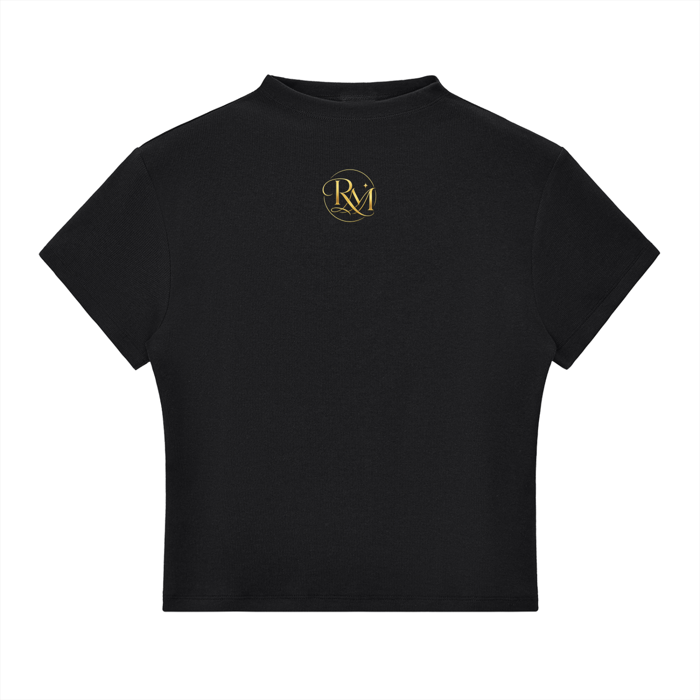 RM Essential Slim Fit Mock Neck T-Shirt