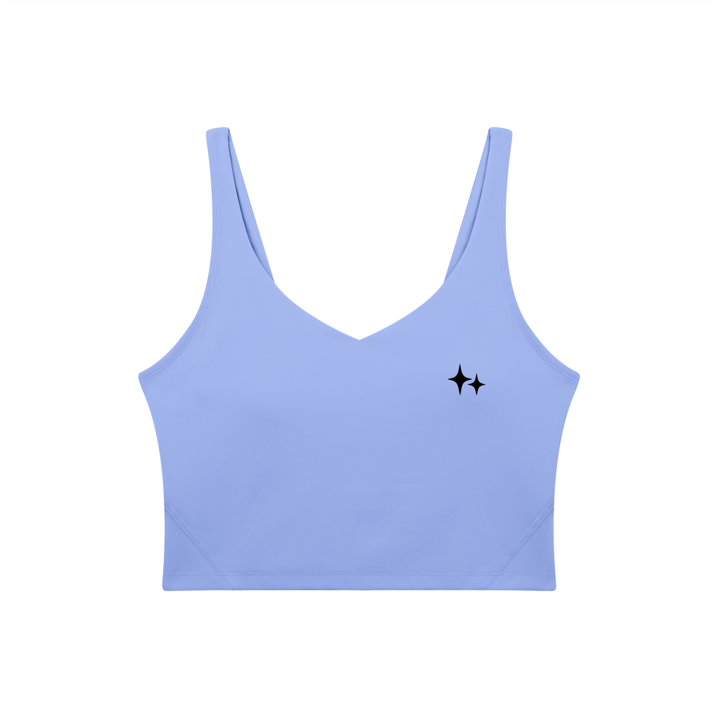Women's V-Neck Yoga Sports Bra