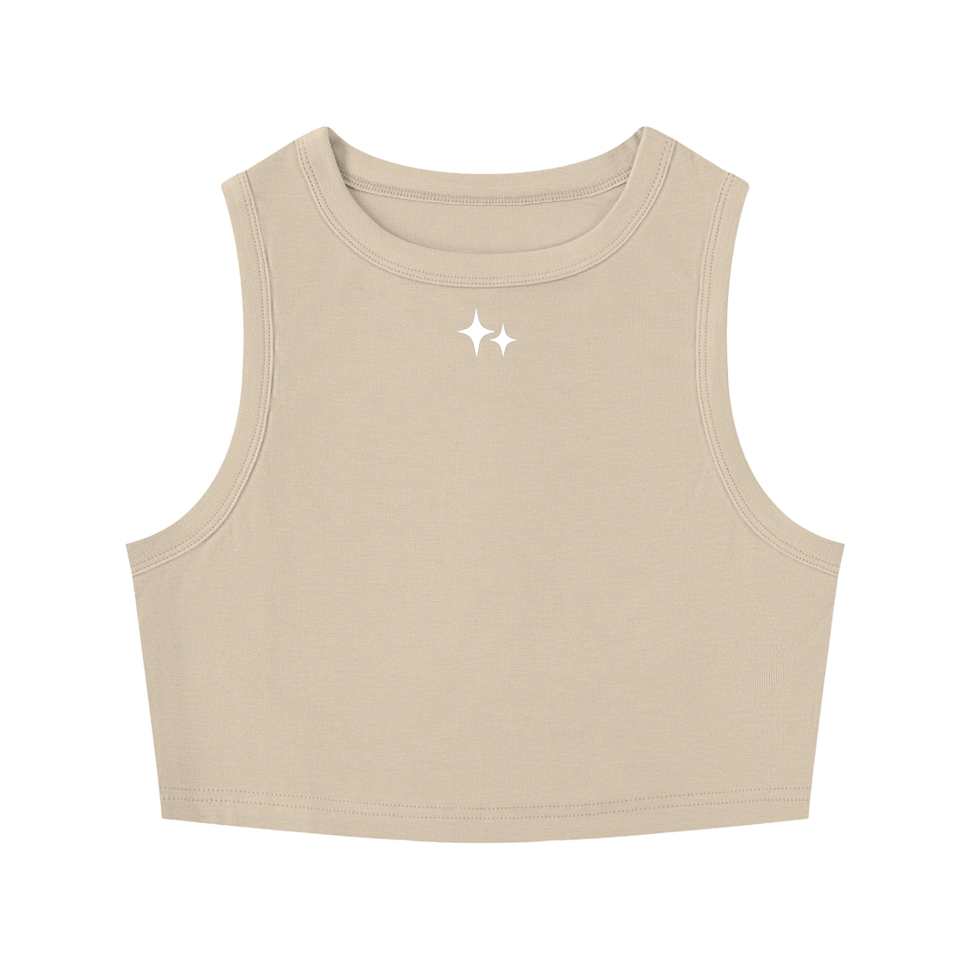 RM Tight Crewneck Crop Tank Top