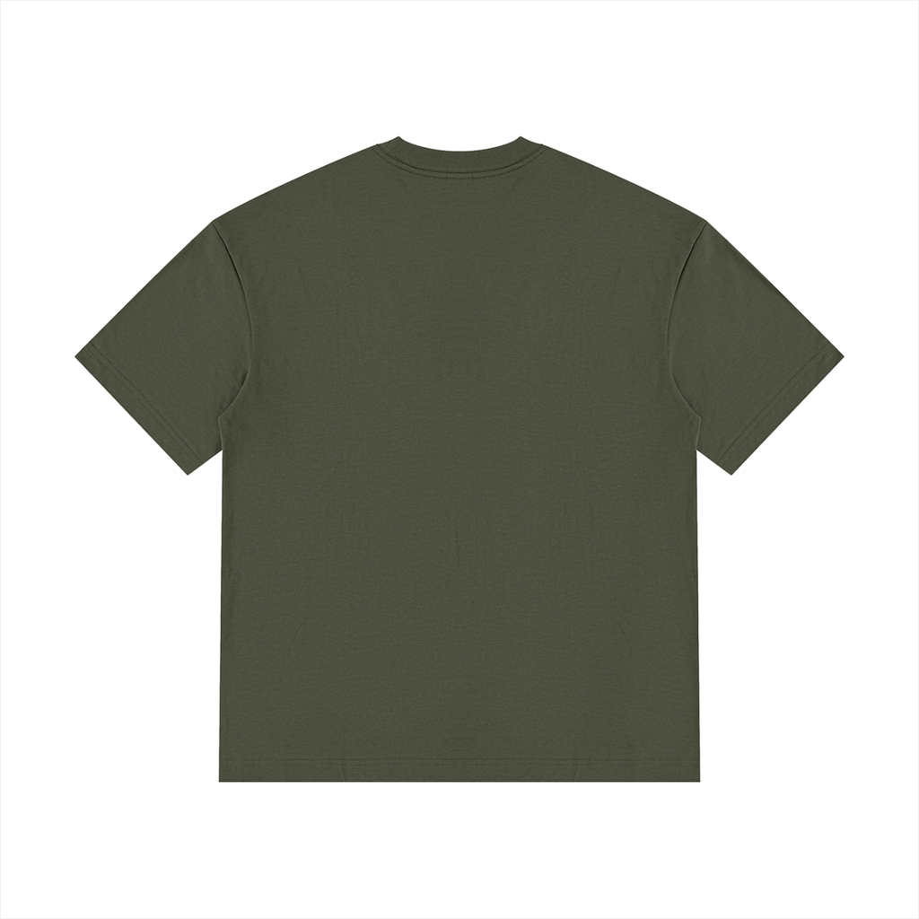 Unisex Drop Shoulder Cotton T-Shirt