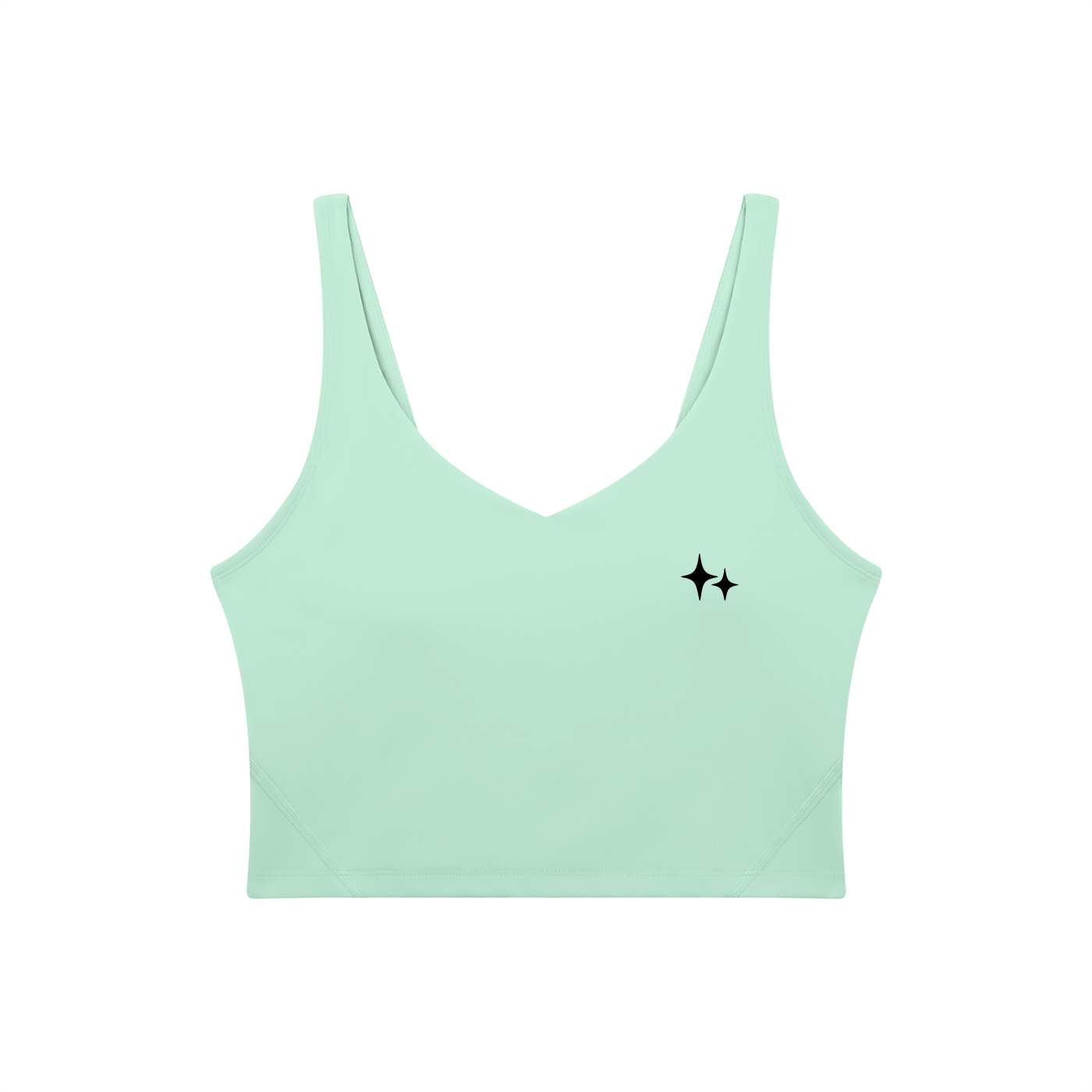 Women's V-Neck Yoga Sports Bra