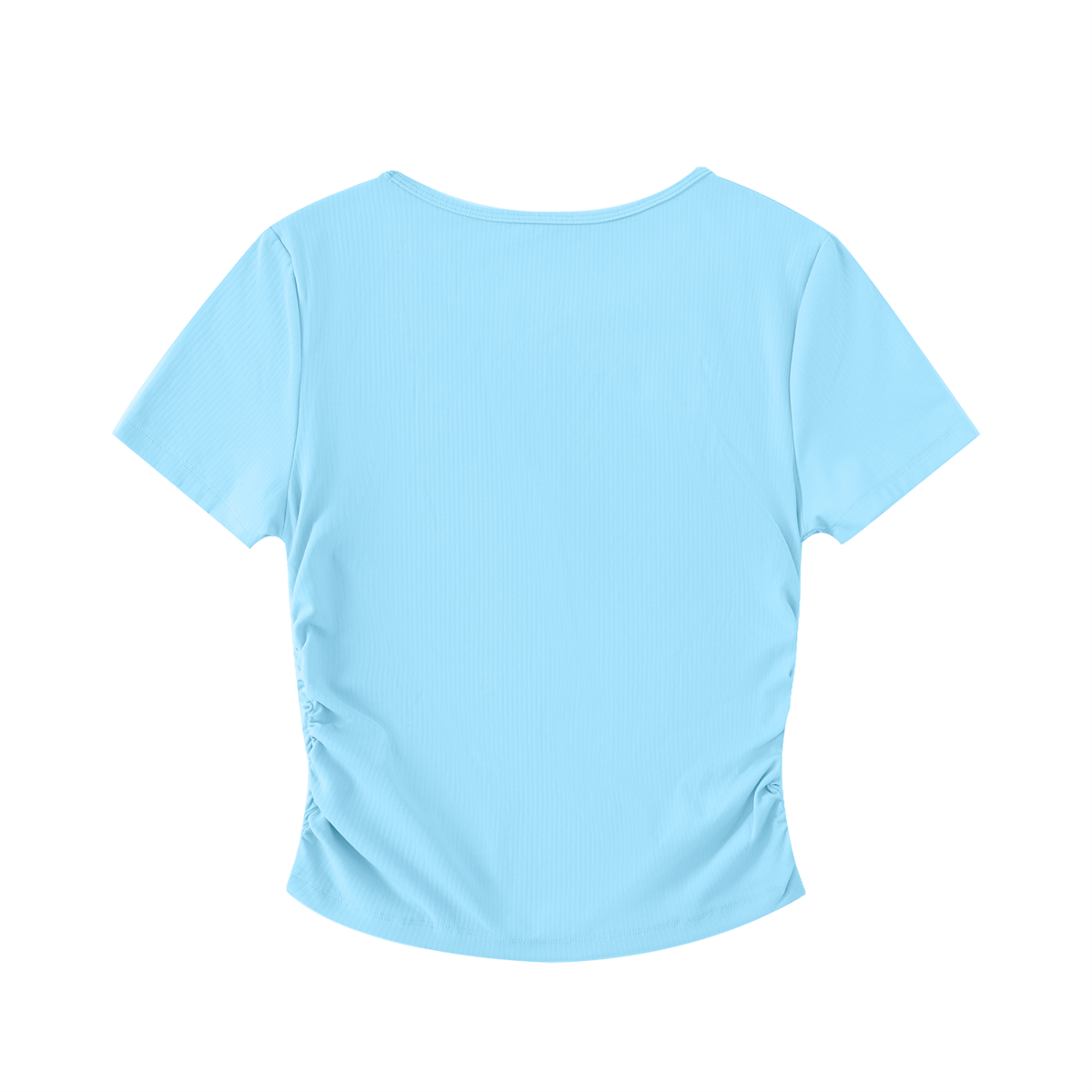 RM Ruched Bodycon Crop Top