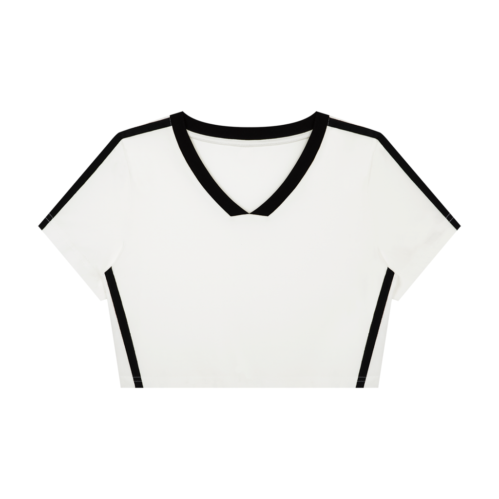 RM Slim Fit Color Block T-Shirt