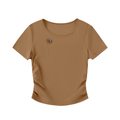 RM Ruched Bodycon Crop Top